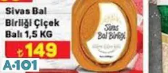 Sivas Bal Birliği Çiçek Balı 1,5 Kg