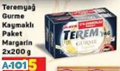 Teremyağ Gurme Kaymaklı Paket Margarin 2X200 G