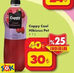 Cappy Cool Hibiscus Pet 1 L