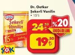 Dr.Oetker Şekerli Vanilin 10'Lu