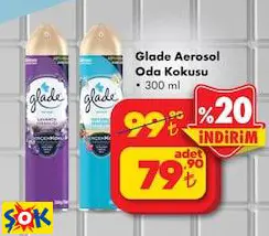 Glade Aerosol Oda Kokusu Çeşitleri 300 Ml