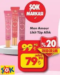 Mon Amour Likit Tüp Allık