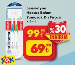 Sensodyne Hassas Bakım Yumuşak Diş Fırçası 1+1