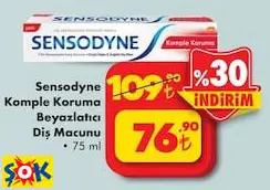 Sensodyne Komple Koruma Beyazlatıcı Diş Macunu 75 Ml