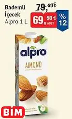 Alpro Bademli İçecek 1 L