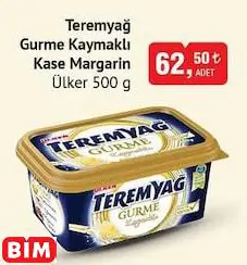 Ülker Teremyağ Gurme Kaymaklı Kase Margarin 500 G