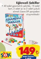 Gokidy Oyuncak Eğlenceli Şekiller 59 Parça