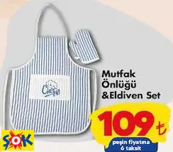 Mutfak Önlüğü & Eldiven Set