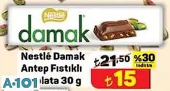 Nestle Damak Antep Fıstıklı Çikolata 30 G