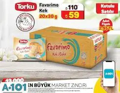 Torku Favorimo Kek 20X30 G