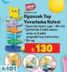 Birlik Oyuncak Top Yuvarlama Kulesi