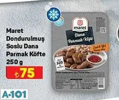 Maret Dondurulmuş Soslu Dana Parmak Köfte 250 g