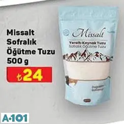 Missalt Sofralık Öğütme Tuzu 500 g