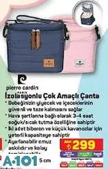 Pierre Cardin İzolasyonlu Çok Amaçlı Çanta