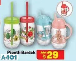 Pipetli Bardak 370 ml