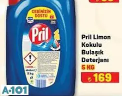 Pril Limon Kokulu Bulaşık Deterjanı 5 kg