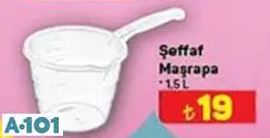 Şeffaf Maşrapa 1.5 l