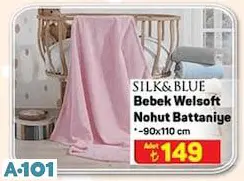 Silk&Blue Bebek Welsoft Nohut Battaniye 90x110 cm