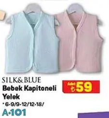 Silk&Blue Bebek Kapitoneli Yelek