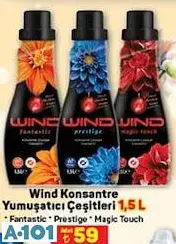 Wind Konsantre Yumuşatıcı Çeşitleri 1,5 L