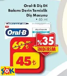 Oral-B Diş Eti Bakımı Derin Temizlik Diş Macunu 65 Ml