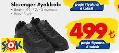 Slazenger Ayakkabı 41/42/43 Numara