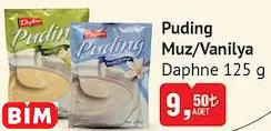 Daphne Puding Muz/Vaniilya 125 G