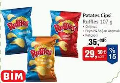 Ruffles Patates Cipsi Çeşitleri 107 G