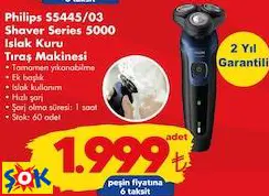 Philips S5445/03 Shaver Series 5000 Islak Kuru Tıraş Makinesi