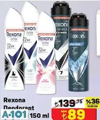 Rexona Deodorant Çeşitleri 150 Ml