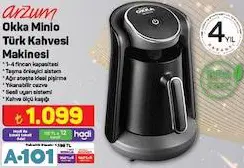 Arzum Okka Minio Türk Kahvesi Makinesi