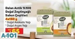 Dalan Antik %100 Doğal Zeytinyağlı Sabun Çeşitleri 4X150 G