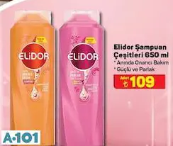 Elidor Şampuan Çeşitleri 650 Ml