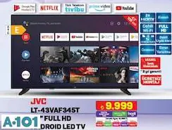 Jvc LT-43VAF345T 43 İnç Full HD Android Led Tv Akıllı Televizyon