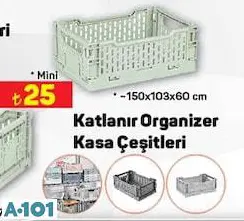 Katlanır Organizer Kasa Çeşitleri Mini