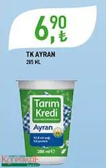 Tarım Kredi Birlik Ayran 285 Ml