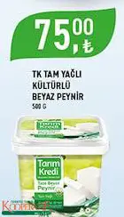 Tarım Kredi Birlik Tam Yağlı Kültürlü Beyaz Peynir 500 G