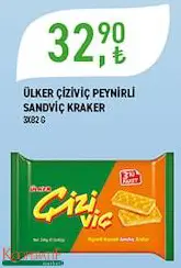 Ülker Çiziviç Peynirli Sandviç Kraker 3X82 G