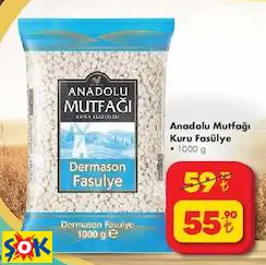 Anadolu Mutfağı Kuru Fasulye 1000 g