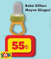 Bebsi Silikon Meyve Süzgeci