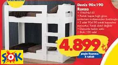 Garaj Home Deniz 90x190 Ranza