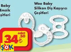 Wee Baby Silikon Diş Kaşıyıcı Çeşitleri