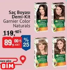 Garnier Color Naturals Saç Boyası Demi-Kit