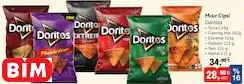 Doritos Mısır Cipsi Çeşitleri 113/102/121 G