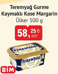 Ülker Teremyağ Gurme Kaymaklı Kase Margarin 500 G