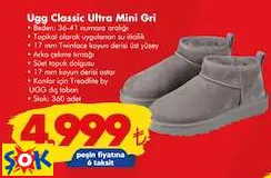 Ugg Classic Ultra Mini Gri