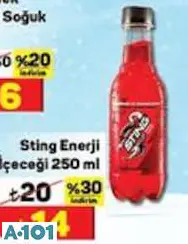 Sting Enerji İçeceği 250 ml