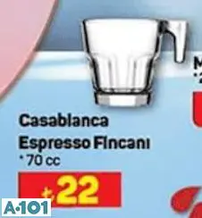 Paşabahçe Casablanca Espresso Fincanı 70 Cc