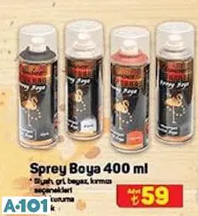 Sprey Boya 400 Ml Çeşitleri