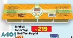 Tarabya Yarım Yağlı Dilimli Tost Peyniri 1200 G